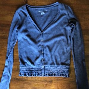Women's American Eagle Dark Grey XS Long Sleeve